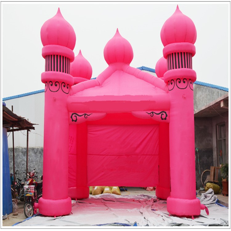固镇粉色帐篷